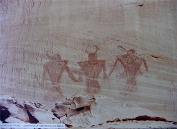 Petroglyphs in Grand Staircase