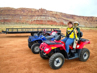 ATV riding in Moab