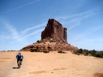 Biking in Moab