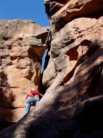 Rock Climbing in Arches National Park