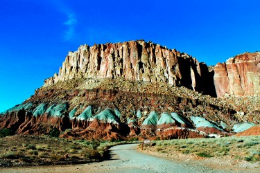 A Colorful Mountain in Capitol Reef